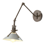 Henry Wall Sconce in Bronze, Vintage Platinum by Hubbardton Forge