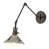 Henry Wall Sconce in Oil Rubbed Bronze, Sterling by Hubbardton Forge