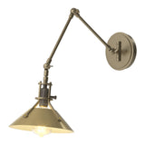 Henry Wall Sconce in Soft Gold, Modern Brass by Hubbardton Forge