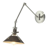 Henry Wall Sconce in Sterling, Oil Rubbed Bronze by Hubbardton Forge