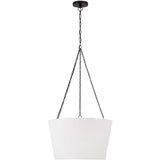 Herve Pendant Light Aged Iron By Visual Comfort Studio - Front View