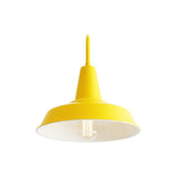 Hex Factory Industrial Wall Light - Yellow