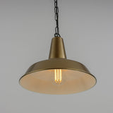 Hex Factory Pendant Bronze