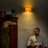 Hi Collar Wall Light By LZF, Color: Natural Cherry