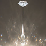 Hibiscus Mini Pendant Polished Nickel By Schonbek Beyond - Lifestyle View