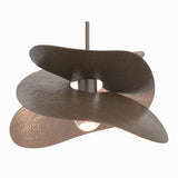 Hibiscus Pendant Small in Bronze by Hubbardton Forge