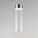 Highball LED Single Pendant by ET2 - Satin Nickel - Clear