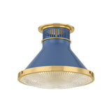 Highclere Flush Mount - 12.75 Inch - Soft French Blue by Hudson Valley