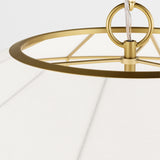 Hikari Lantern Large Brunsihed Brass By Visual Comfort Studio - Detailed View