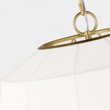 Hikari Lantern Medium Burnished Brass By Visual Comfort Studio - Detailed View