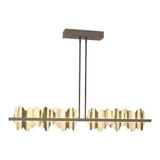 Hildene LED Linear Suspension in Bronze, Modern Brass by Hubbardton Forge