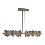 Hildene LED Linear Suspension in Bronze, Oil Rubbed Bronze by Hubbardton Forge