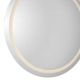 Hillmont Round Lighting Mirror Large By Kuzco Detailed View