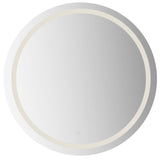 Hillmont Round Lighting Mirror Large By Kuzco