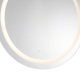 Hillmont Vanity Mirror 32 Inch By Kuzco Detailed View