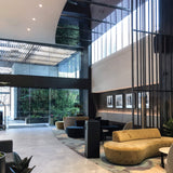 Hilux High Powered Commercial Downlight by Dals in a commercial ceiling