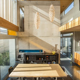 Hīnaki Pendant Light By David Trubridge - Lifestyle View