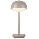 Hinata Portable Table Lamp Moonstone Grey By Kuzco