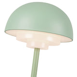 Hinata Portable Table Lamp Sage Green By Kuzco Detailed View
