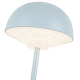 Hinata Portable Table Lamp Sky Blue By Kuzco Detailed View
