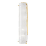 Hines Wall Sconce - 4-Light 26 Inch - Aged Brass by Hudson Valley
