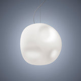 Hoba Suspension Media White By Foscarini Lifestyle View