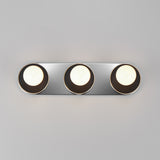 Hollywood Sconce Vanity Light Black / Polished Chrome by Maxim Lighting