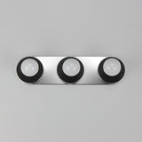 Hollywood Sconce Vanity Light Black / Polished Chrome by Maxim Lighting