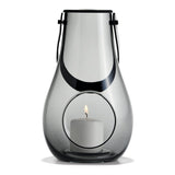 Holmegaard Design with Light Lantern - 9.8" / Smoke