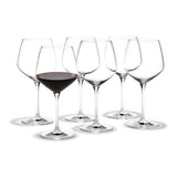 Holmegaard Perfection Burgundy Glasses view 3