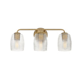 Honey Bath Vanity Light Natural Aged Brass by Maxim Lighting