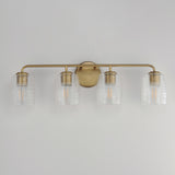 Honey Bath Vanity Light Natural Aged Brass by Maxim Lighting
