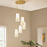 Honey Multi-Light Chandelier By Lark Living - Lifestyle View