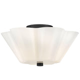 Honey Semi Flush Mount Black By Lark Living