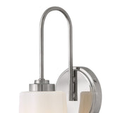 Honey Vanity Light - 1 Light, Polished Nickel