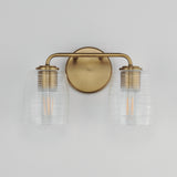 Honey Wall Sconce Natural Aged Brass by Maxim Lighting