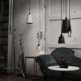 Hooked Multilight Pendant 3 Lights Brass Graphite By Buster And Punch Lifestyle View