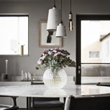 Hooked Multilight Pendant 3 Lights Brass Stone By Buster And Punch Lifestyle View