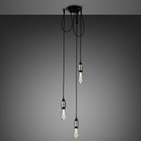 Hooked Multilight Pendant 3 Lights Steel By Buster And Punch