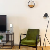 Hoopla Wall Sconce Black Gold By ET2 - Lifestyle View1