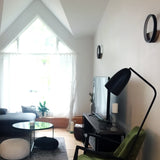 Hoopla Wall Sconce Black Gold By ET2 - Lifestyle View