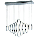 Hoops 11-Light LED Pendant by ET2