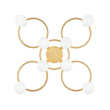Hope Semi Flush - Gold Leaf