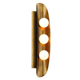 Hopper Wall Sconce - 3 Light by Corbett