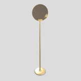 Horo Stl Floor Lamp By Masiero, Smoky, Finish: Brushed brass, , | Casa Di Luce Lighting