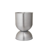 Hourglass Pot - Medium / Aluminium
