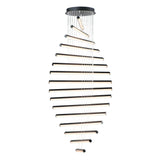 Hover Multi-Light LED Pendant by ET2 - 16-Light Black