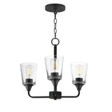 Hudson Chandelier Black by Maxim Lighting