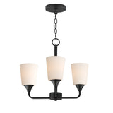 Hudson Chandelier Black by Maxim Lighting