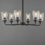 Hudson Chandelier Black by Maxim Lighting